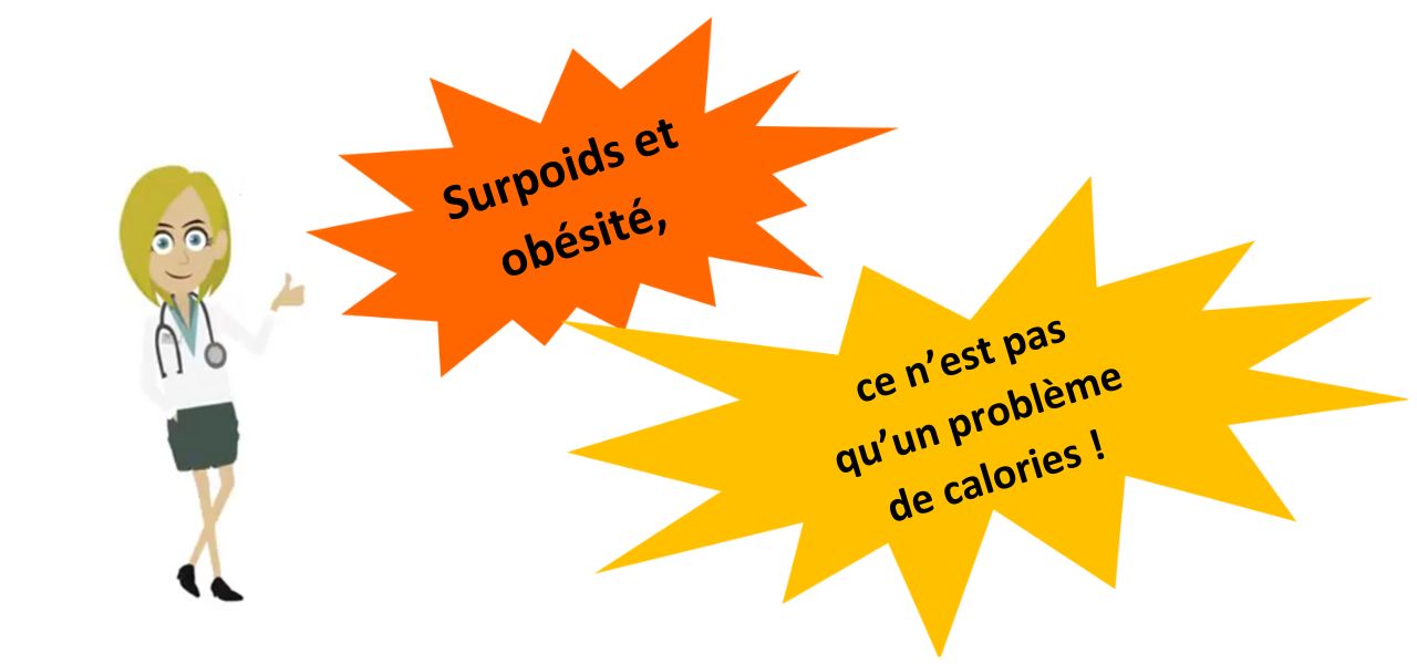VIDEO Surpoids et obésité, ce n'est pas qu'un problème de calories