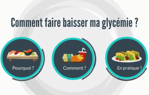 comment baisser glycemie