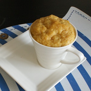 Mug-cake KetO au beurre de cacahuètes